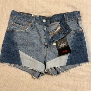 Levi’s 501 mid rise shorts